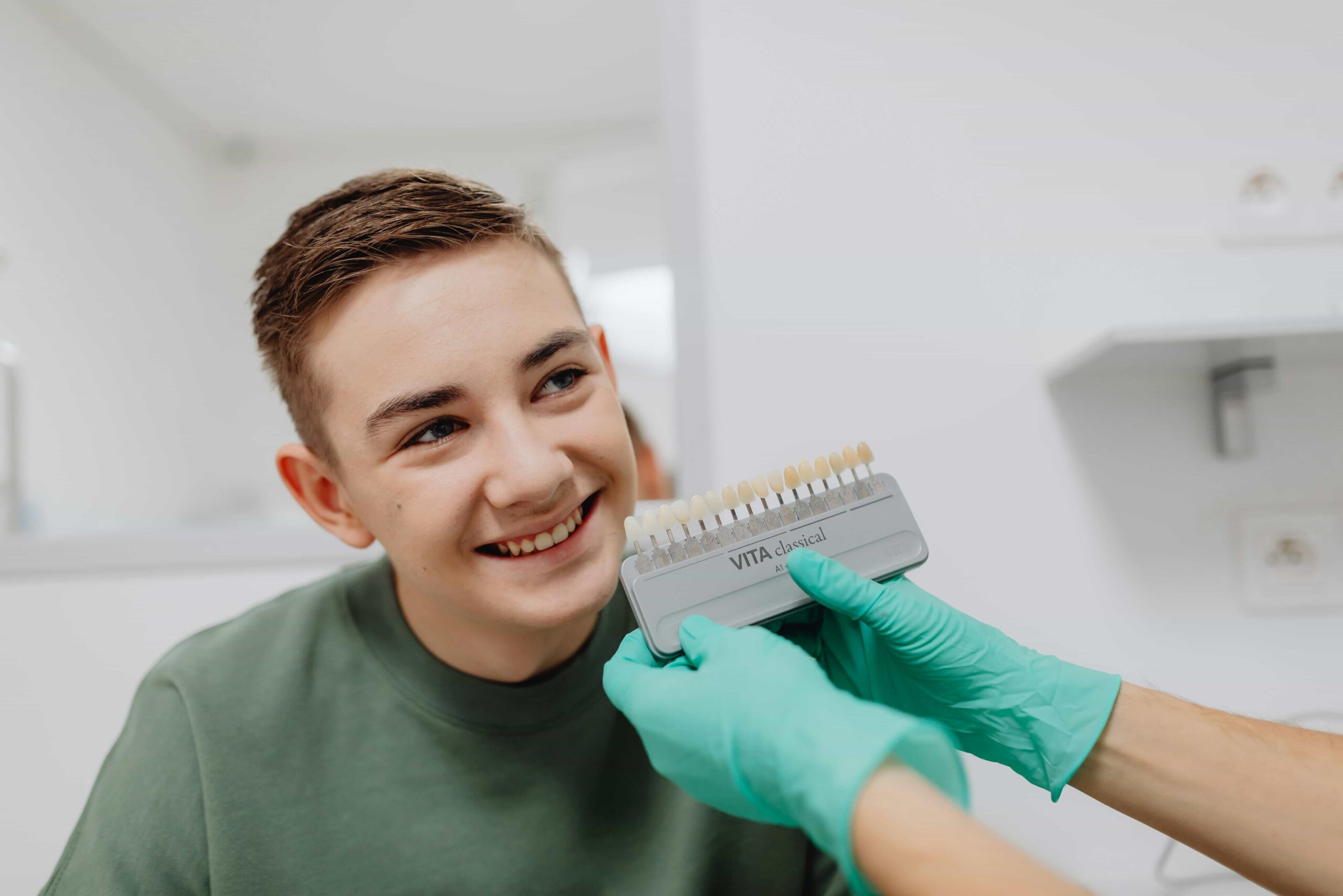 PATIENT AT CLEAR CHOICE ORTHODONTIC ASSOCIATES