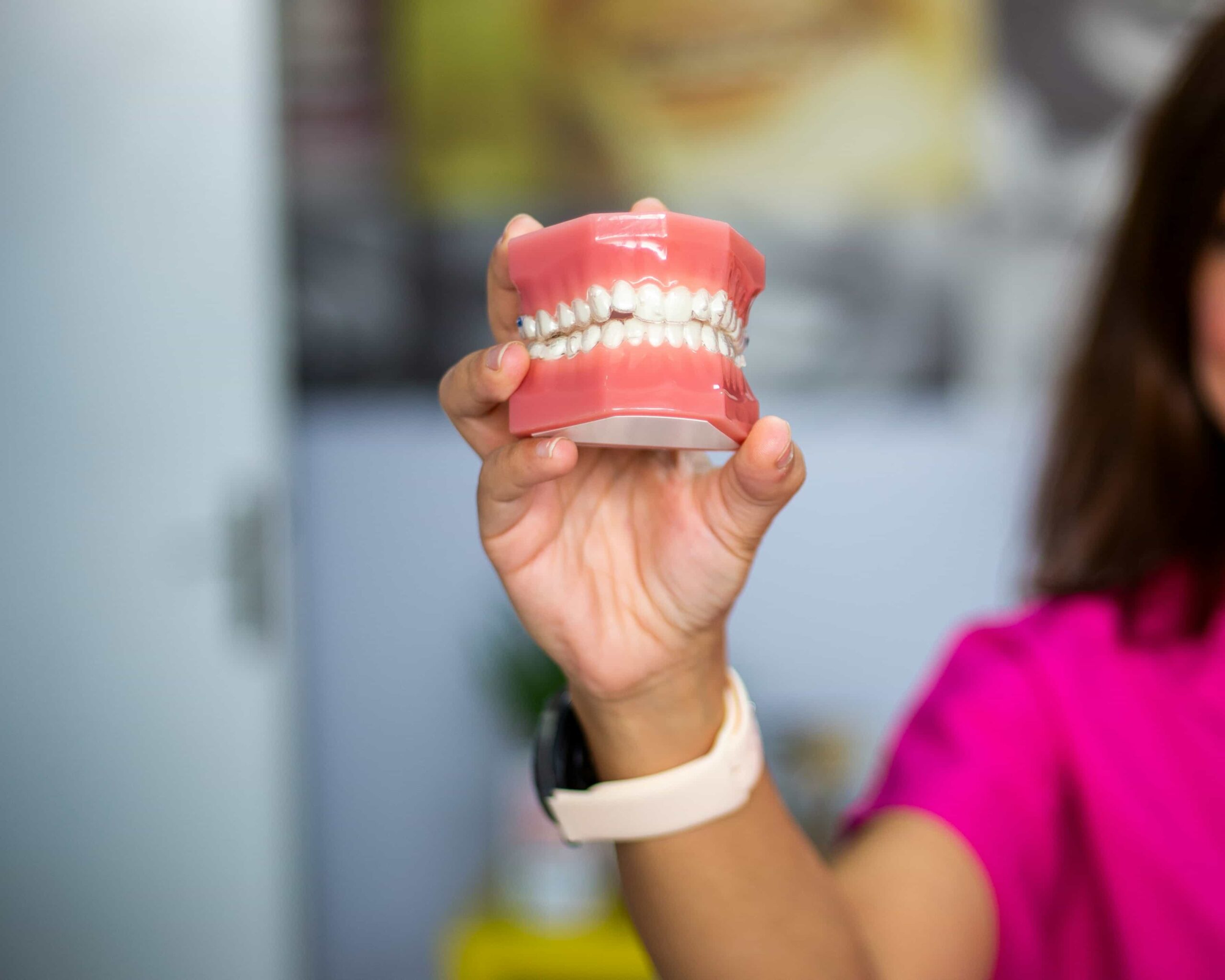 holding invisalign